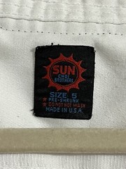 Vintage Hong Kong Kim Instructor Gi Uniform Taekwondo Sun Choi Brothers Size 5
