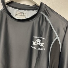 GR1PS Athletics Longsleeve Arte Suave Rashguard XL Black/White New w Tag