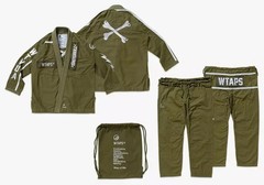 Shoyoroll Batch 113 WTAPS Olive Green BJJ Gi Premium Brazilian Jiu-Jitsu Uniform
