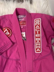 Gracie Barra Girls Pink Jiu Jitsu GI Kimono Y1