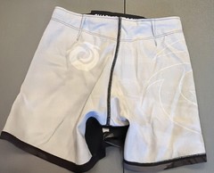 Charles Gracie Jiu Jitsu Academy No Gi Shorts Black Gray BJJ MMA Men 34/7
