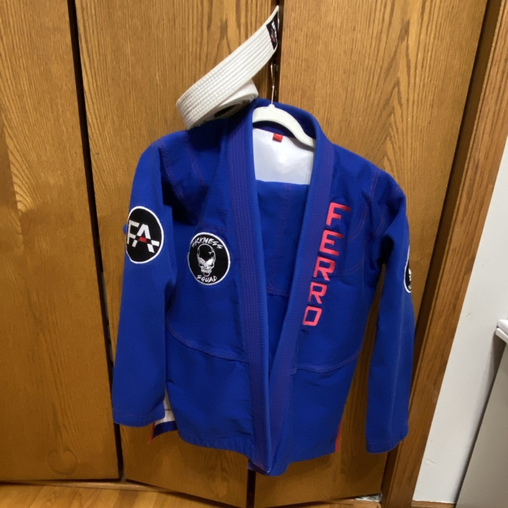 Venum Elite Light 3.0 Brazilian Jiu-Jitsu Kimono GI Size A0 Blue