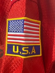Master Park’s Black Belt America Taekwondo Uniform Red Size 3 USA Korea Martial