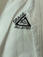 Gracie Academy Jiu Jitsu Official GI Weave MMA Uniform Set Kimono Pants 6/190