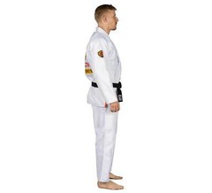 Fuji Lightweight Valiant Strength Edition Mens Brazilian Gi Jiu-Jitsu BJJ White