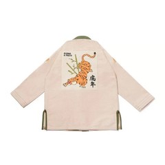 Albino & Preto AP Year of the Tiger Batch 110 Sand BJJ Gi 450GSM Kimono With Bag
