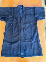 Japanese Kendo Gi Jacket Uniform Ken Oh Dark Blue Size 3.5 Martial Arts