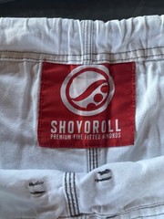 Shoyoroll CTRL Jiu Jitsu A2 Gi White Set Blue Belt Bjj (4) Item Set