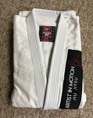 Breakpoint Academy Gi White A2 Kimono Set “Artists In Motion” New