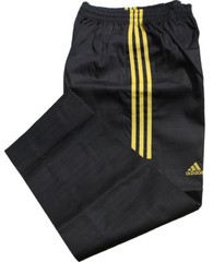 Adidas Champion 3-stripe Open Dobok/Martial Uniform/TaeKwonDo/Karatedo/Gis/Black