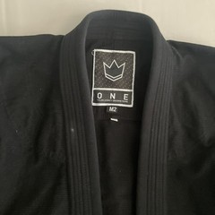 KINGZ The One Kimonos Kore GI Black Long Sleeve Size M2 Jiu Jitsu BJJ MMA