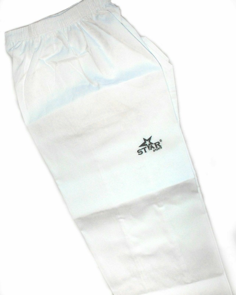 Martial Arts Uniform Pants – White or Black – Great for Taekwondo, Karate