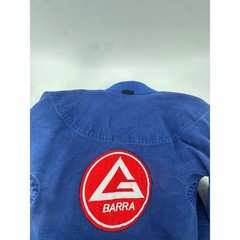 Gracie Barra Equipe GB Jiu-Jitsu Gi Kimono Jacket Blue Kids Size A4 Martial Arts