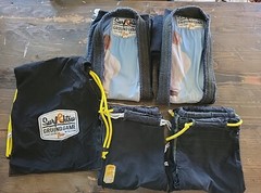 LOT of 2 Retro Style Ground Game & Surf Jitsu Jiu Jitsu Gi A2 Kimonos – USED
