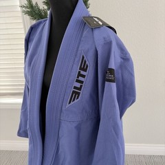 NWT Elite Sports Womens F4 Gi Kimono Jacket Purple Lavender Martial Arts Top