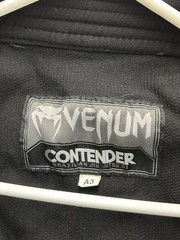 Venum Contender Brazilian Jiu-Jitsu Gi – Black Size A3 Top