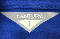 Century Karate Middleweight Brushed Cotton Jacket Adult Unisex Size 1 10 oz