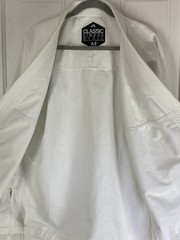 Classic Kimono (Adult Size A2) White Heavyweight Cotton/Polyester Jiu Jitsu Top