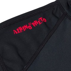 Til Death Albino and Preto Rash Guard SS & Short Bjj No Gi Jiu Jitsu Appareils
