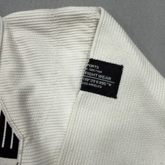 Elite Sports Unisex BJJ Gi Jacket C2 White Pearl Weave Jiu Jitsu MMA Sport