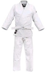 New Fuji Sports Mens Womens Single Weave Judo Gi Kimono – White Size 7