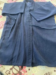 Japanese Kendo Gi Jacket Uniform Navy Blue Cotton 100 Martial Arts