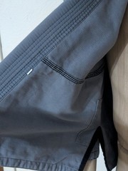 Sanabul Essential BJJ Gi Kimono Top for Men Brazilian Jiu Jitsu Gi Size A1 Grey