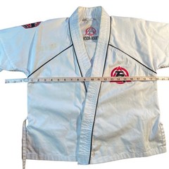 Tiger Rock Kids White Karate Jacket Martial Arts Uniform Gi Size 0/130