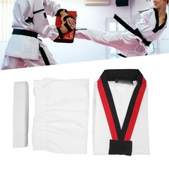 Kids Taekwondo Uniform Soft Cotton Polyester Breathable For Martial Arts GQBK