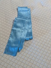 Satin Uniform, tai chi kung fu wing chun, top pants belt, blue, long sleeve