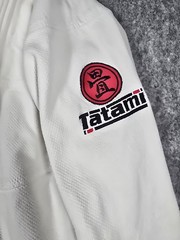 Tatami Fightwear A2 Women’s Nova Jiu Jitsu Minimo 2.0 BJJ Gi White MMA w/ stains