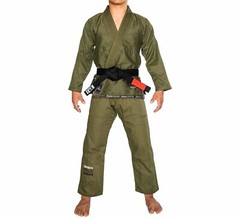 Fuji Suparaito Super Lightweight Mens Brazilian Jiu-Jitsu BJJ Gi – Army Green