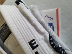 Kingz Size M1 Kimonos BJJ Top White Fighting Cotton Martial Arts Basic See Pics