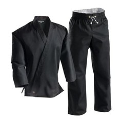 Century Black 8oz Middleweight Uniform Gi with Contact Pants Size 6 New