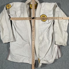 Gracie Humaita Maeda BJJ Gi Jacket Kimono Top Adult A1L White Jiu Jitsu Uniform