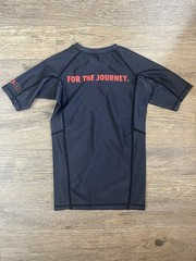 Gold BJJ Youth Rashguard Black Red Size XS Jiu Jitsu MMA
