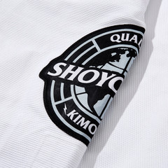 Shoyoroll Arctic Competitor White & Black BJJ Gi 450 GSM Jiu Jitsu BJJ Kimono