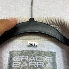 Gracie Barra Equipe Edition BJJ Gi Kimono White Size A0 Martial Arts