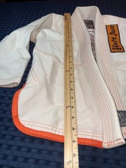 Team Juaco BJJ Gi Size M000 White Brazilian Jiu Jitsu MMA Training Uniform