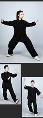 Unisex Tai Chi Uniforms Kung Fu Clothing Men Martial Arts Clothes Wu Shu
