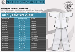 PFG Competition Brazilian Jiu-Jitsu Kimono Gi Kids Adults Unisex Uniform