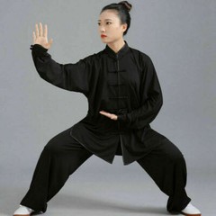 Taiji Suit Martial Milk Silk Uniform Arts Chinese Tai Chi Kung Fu Uniform Wushu