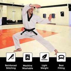 Dragon Fight Brazilian Jiu Jitsu Gi Belt Hybrid Weave For Karate Uniform B.N