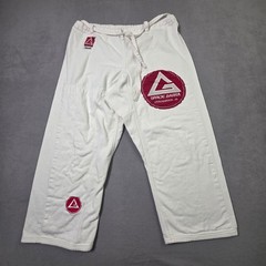 Gracie Barra Jiu Jitsu Kimono Set White Top Pants Equipe GB 5/180 Uniform Logo