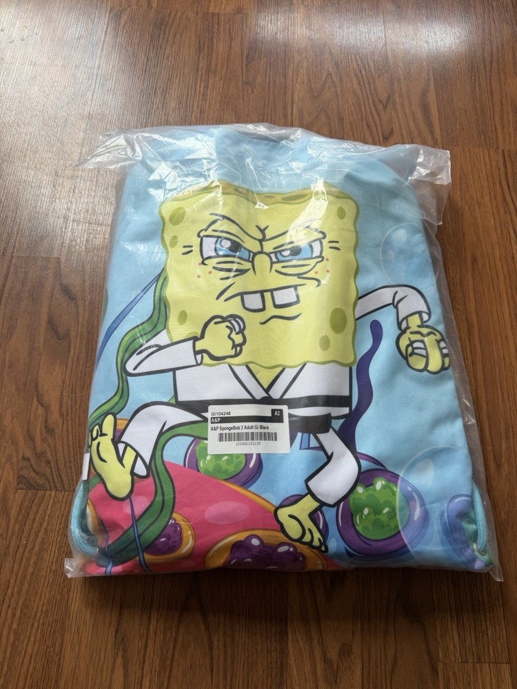 NEW Albino Preto SpongeBob Gi A2 & Rashguard Large Bundle Shoyoroll Rare AP