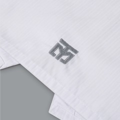 Mooto Official Taekwondo Karate Hapkido Uniform Dobok Gi Black Collar Kid Adult