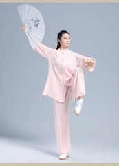 Summer Tai Chi Clothes Wushu Clothing Kung Fu Dress Martial Art Uniform Flowy