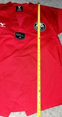 LOT of 2 Vision DXV Taekwondo Uniform Tops Size 2 True Martial Arts W/ Back Logo
