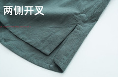 Tai Chi Clothes Set Kung Fu Uniform Tang Suit Men martial arts Cotton Linen Suit