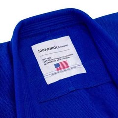 Shoyoroll – Blue Jiu Jitsu Uniform Batch #151: 24 Americana Kimono BJJ 450 GSM